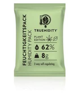 Truemidity® Plant Feuchtigkeitspacks 2-Wege Feuchtigkeitsregulator 62%, 8g
